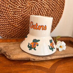 VTG Florida Gators Mug Flared Base Ceramic Cup NCAA Made Taiwan